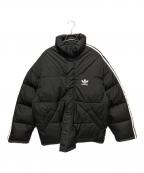 BALENCIAGA×adidasバレンシアガ×アディダス）の古着「Puffer Jacket/ダウンジャケット」｜ブラック