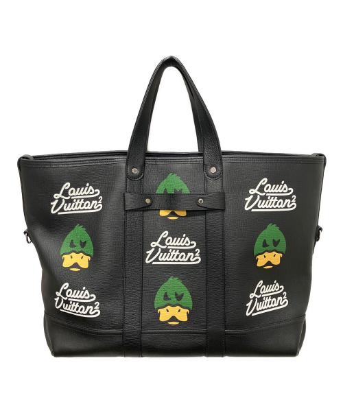 LOUIS VUITTON（ルイ ヴィトン）LOUIS VUITTON (ルイ ヴィトン) トロリートート/LVスクエアード ブラック サイズ:-の古着・服飾アイテム