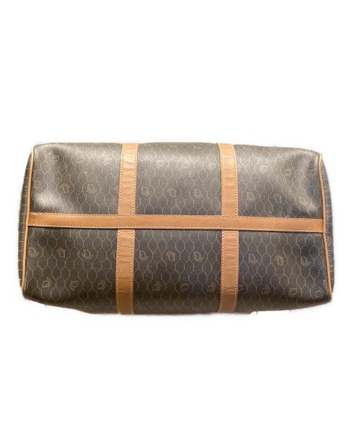 Christian Dior（クリスチャン ディオール）Christian Dior (クリスチャン ディオール) ハニカム柄 ボストンバッグ ブラウンの古着・服飾アイテム