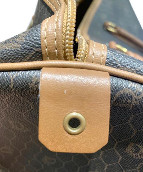 Christian Dior（クリスチャン ディオール）Christian Dior (クリスチャン ディオール) ハニカム柄 ボストンバッグ ブラウンの古着・服飾アイテム