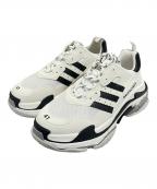 BALENCIAGA×adidasバレンシアガ×アディダス）の古着「Triple S /トリプルS /ダッドスニーカー」｜ホワイト