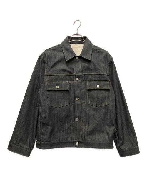 JIL SANDER（ジルサンダー）JIL SANDER (ジルサンダー) トラッカージャケット　J23SW0008 J45041 インディゴ サイズ:Mの古着・服飾アイテム
