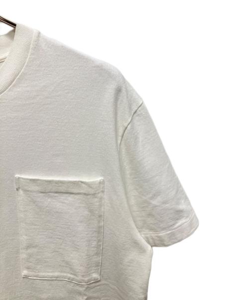 JIL SANDER（ジルサンダー）JIL SANDER (ジルサンダー) ポケットTシャツ J22GC0197 J20256 ホワイト サイズ:Mの古着・服飾アイテム