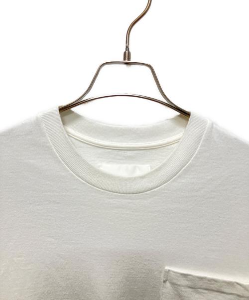 JIL SANDER（ジルサンダー）JIL SANDER (ジルサンダー) ポケットTシャツ J22GC0197 J20256 ホワイト サイズ:Mの古着・服飾アイテム