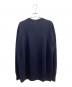 JIL SANDER (ジルサンダー) クルーネックウールニット ネイビー サイズ:44：30000円