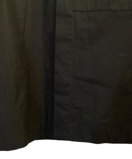 JIL SANDER（ジルサンダー）JIL SANDER (ジルサンダー) ポケットデザインカラーシャツ ブラック サイズ:39の古着・服飾アイテム