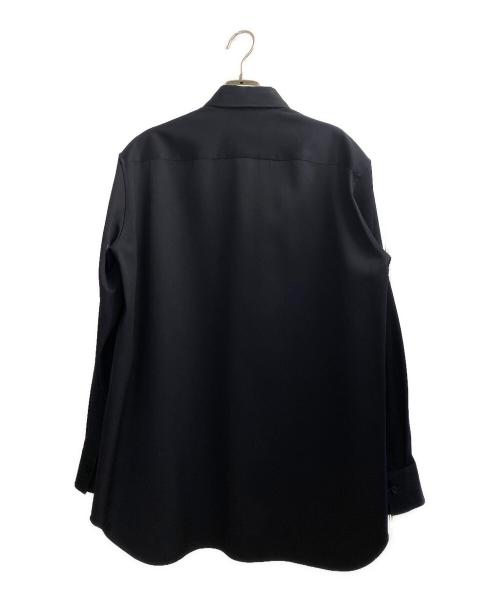 JIL SANDER（ジルサンダー）JIL SANDER (ジルサンダー) 長袖ボタンシャツ ネイビー サイズ:39の古着・服飾アイテム