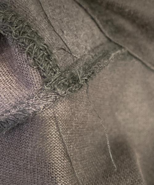 NUMBER (N)INE（ナンバーナイン）NUMBER (N)INE (ナンバーナイン) ダブルブレストシャツ グレー サイズ:2の古着・服飾アイテム