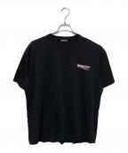 BALENCIAGAバレンシアガ）の古着「キャンペーンロゴTシャツ」｜ブラック