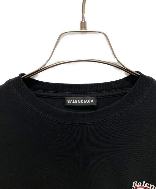 BALENCIAGA（バレンシアガ）BALENCIAGA (バレンシアガ) キャンペーンロゴTシャツ ブラック サイズ:Mの古着・服飾アイテム