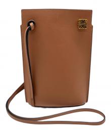 LOEWE（ロエベ）の古着「ダイス ポケット ショルダーバッグ」｜ブラウン