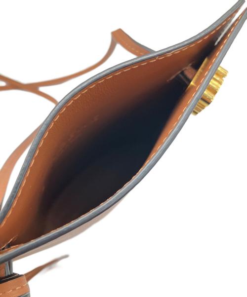 LOEWE（ロエベ）LOEWE (ロエベ) ダイス ポケット ショルダーバッグ ブラウンの古着・服飾アイテム