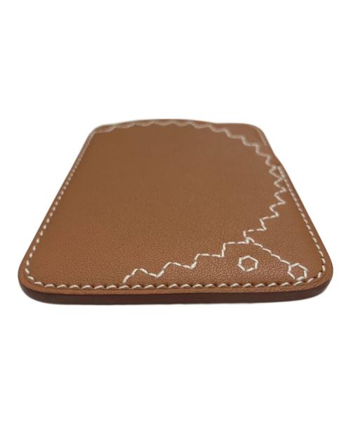 HERMES（エルメス）HERMES (エルメス) カードケース ゴールドの古着・服飾アイテム