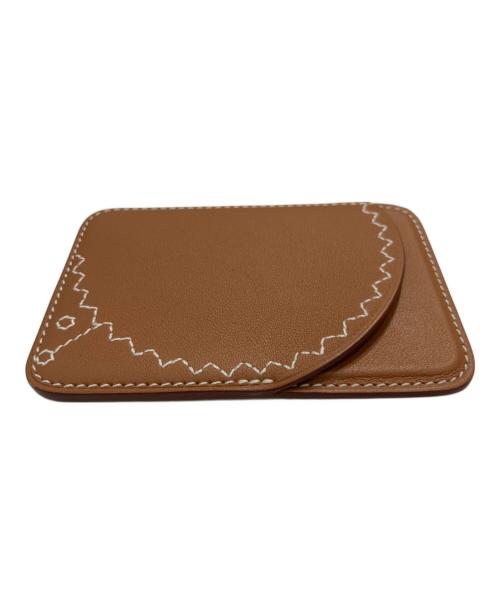 HERMES（エルメス）HERMES (エルメス) カードケース ゴールドの古着・服飾アイテム