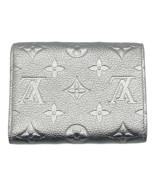 LOUIS VUITTON（ルイ ヴィトン）LOUIS VUITTON (ルイ ヴィトン) ポルトフォイユ・ヴィクトリーヌ アンプラント シルバー サイズ:-の古着・服飾アイテム