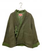 KENZOケンゾー）の古着「KIMONO COAT(着物コート)」｜グリーン