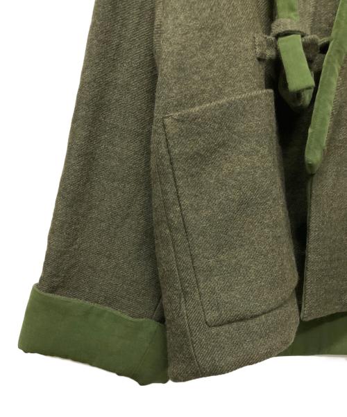 KENZO（ケンゾー）KENZO (ケンゾー) KIMONO COAT(着物コート) グリーン サイズ:Mの古着・服飾アイテム