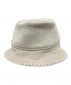 HERMESエルメス）の古着「バケットハット」｜ベージュ