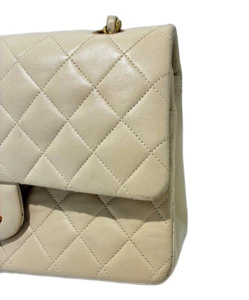 CHANEL（シャネル）CHANEL (シャネル) Classic Flap Matelassé 25 Chain Shoulder Bag/クラシックフラップ マトラッセ 25 ショルダーバッグ ベージュ サイズ:25の古着・服飾アイテム
