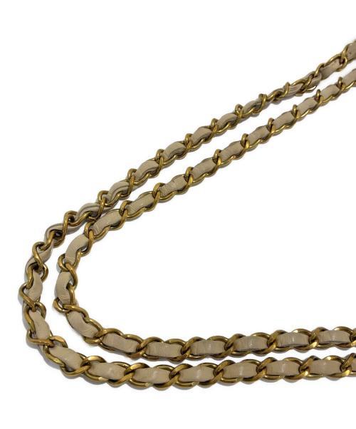 CHANEL（シャネル）CHANEL (シャネル) Classic Flap Matelassé 25 Chain Shoulder Bag/クラシックフラップ マトラッセ 25 ショルダーバッグ ベージュ サイズ:25の古着・服飾アイテム