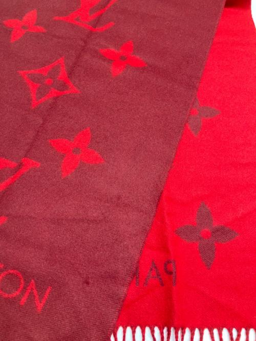 LOUIS VUITTON（ルイ ヴィトン）LOUIS VUITTON (ルイ ヴィトン) エシャルプ・レイキャビク レッドの古着・服飾アイテム