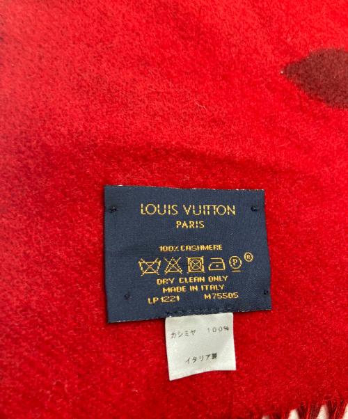 LOUIS VUITTON（ルイ ヴィトン）LOUIS VUITTON (ルイ ヴィトン) エシャルプ・レイキャビク レッドの古着・服飾アイテム