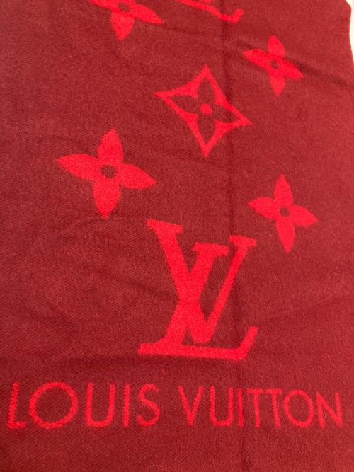 LOUIS VUITTON（ルイ ヴィトン）LOUIS VUITTON (ルイ ヴィトン) エシャルプ・レイキャビク レッドの古着・服飾アイテム
