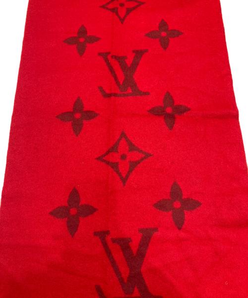 LOUIS VUITTON（ルイ ヴィトン）LOUIS VUITTON (ルイ ヴィトン) エシャルプ・レイキャビク レッドの古着・服飾アイテム