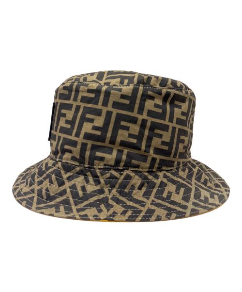 FENDI（フェンディ）FENDI (フェンディ) ハット ブラウン サイズ:58.0の古着・服飾アイテム