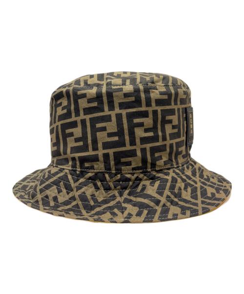 FENDI（フェンディ）FENDI (フェンディ) ハット ブラウン サイズ:58.0の古着・服飾アイテム