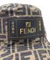 中古・古着 FENDI (フェンディ) ハット ブラウン サイズ:58.0：40000円