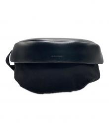 JIL SANDER（ジルサンダー）の古着「LID BELT BAG/ボディバッグ」｜ブラック