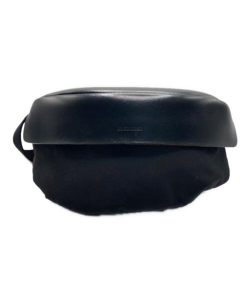 JIL SANDER（ジルサンダー）JIL SANDER (ジルサンダー) LID BELT BAG/ボディバッグ ブラックの古着・服飾アイテム