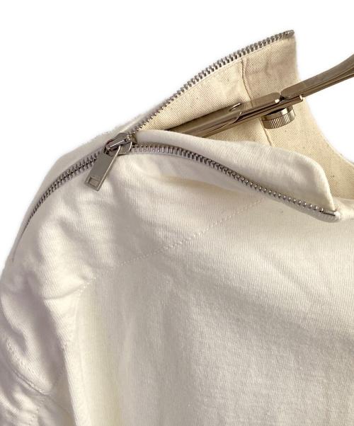 JIL SANDER+（ジルサンダープラス）JIL SANDER+ (ジルサンダープラス) プルオーバーカットソー ホワイト サイズ:Sの古着・服飾アイテム