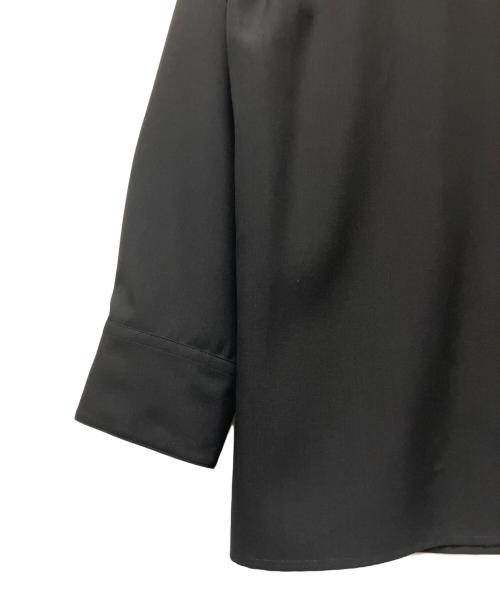 JIL SANDER（ジルサンダー）JIL SANDER (ジルサンダー) 25AW スタッズデザイン カラーシャツ ブラック サイズ:41の古着・服飾アイテム