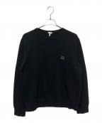 LOEWEロエベ）の古着「アナグラム刺繍ニット」｜ブラック