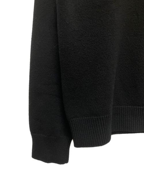 LOEWE（ロエベ）LOEWE (ロエベ) アナグラム刺繍ニット ブラック サイズ:Mの古着・服飾アイテム