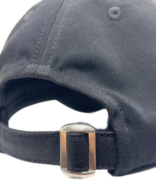 CELINE（セリーヌ）CELINE (セリーヌ) トリオンフキャップ ブラック サイズ:Lの古着・服飾アイテム
