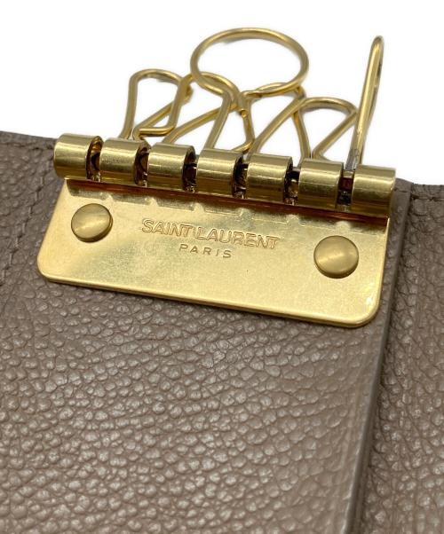 Saint Laurent Paris（サンローランパリ）Saint Laurent Paris (サンローランパリ) YSLロゴ オリガミタイニー キーケースの古着・服飾アイテム