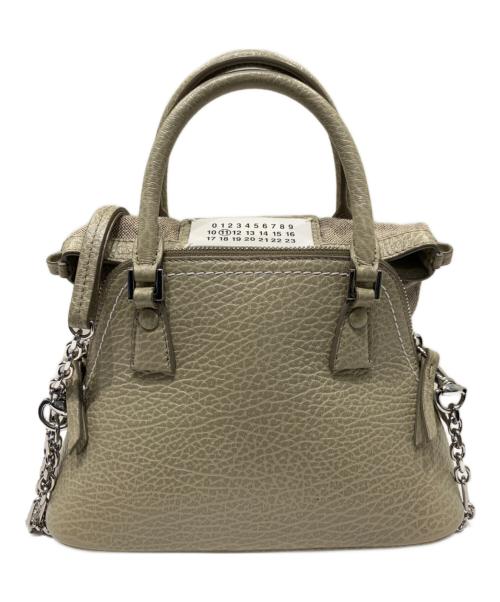 Maison Margiela（メゾンマルジェラ）Maison Margiela (メゾンマルジェラ) 5AC マイクロバッグ　S56WG0081 P4348 カーキ サイズ:マイクロの古着・服飾アイテム