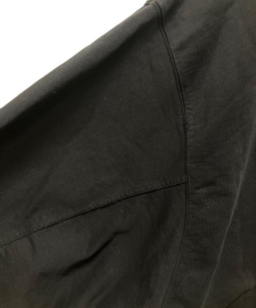 BALENCIAGA（バレンシアガ）BALENCIAGA (バレンシアガ) デストロイ加工ロゴパーカー 723361 ブラック サイズ:Sの古着・服飾アイテム