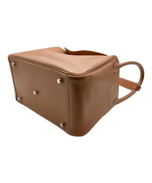 HERMES（エルメス）HERMES (エルメス) リンディ30/エバーカラー/ゴールド/シルバー金具/☐P(年) ゴールド サイズ:30の古着・服飾アイテム