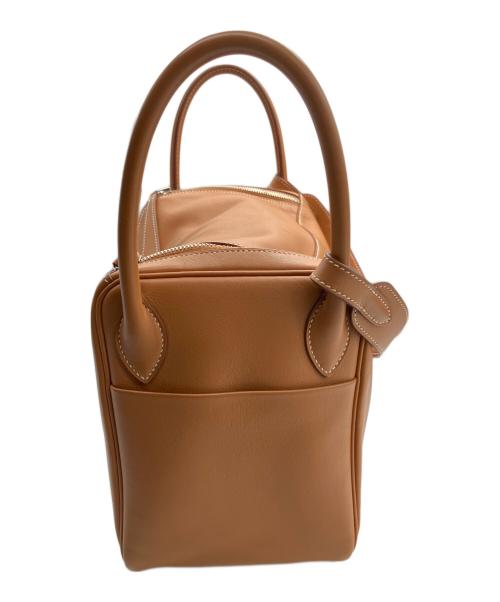 HERMES（エルメス）HERMES (エルメス) リンディ30/エバーカラー/ゴールド/シルバー金具/☐P(年) ゴールド サイズ:30の古着・服飾アイテム