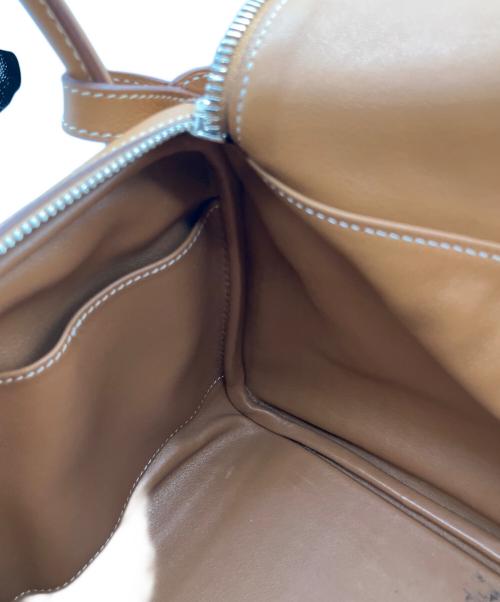 HERMES（エルメス）HERMES (エルメス) リンディ30/エバーカラー/ゴールド/シルバー金具/☐P(年) ゴールド サイズ:30の古着・服飾アイテム