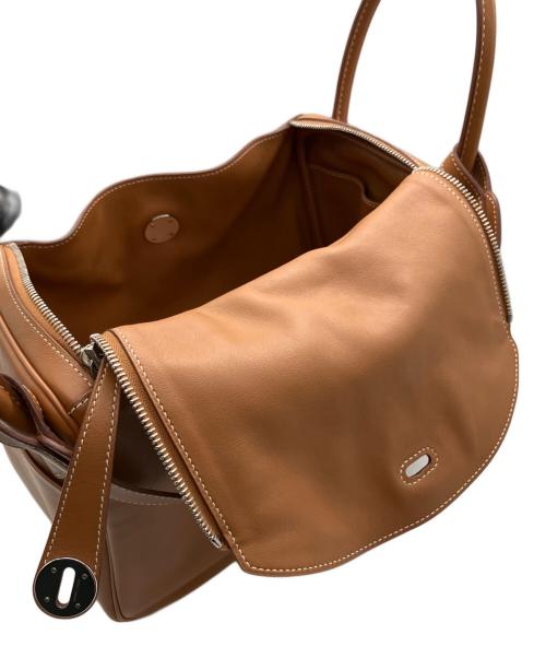 HERMES（エルメス）HERMES (エルメス) リンディ30/エバーカラー/ゴールド/シルバー金具/☐P(年) ゴールド サイズ:30の古着・服飾アイテム