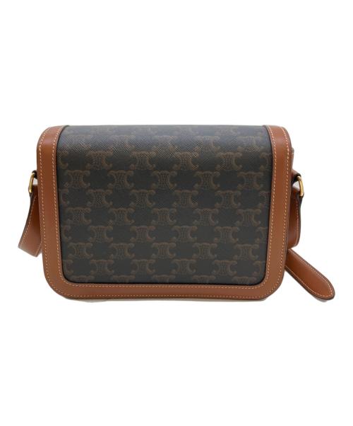 CELINE（セリーヌ）CELINE (セリーヌ) クラシック トリオンフ ティーンショルダーバッグ ブラウンの古着・服飾アイテム