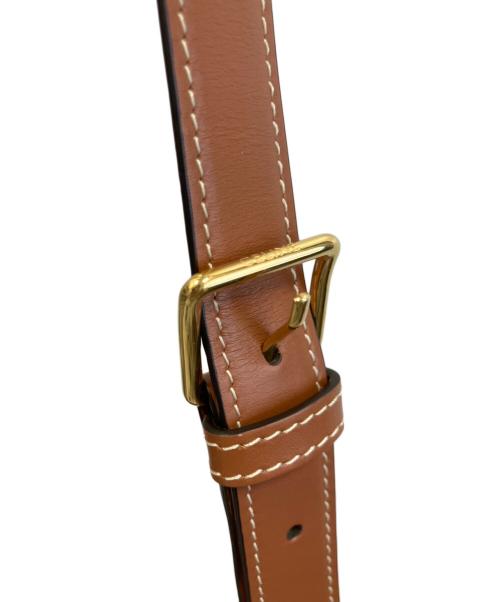 CELINE（セリーヌ）CELINE (セリーヌ) クラシック トリオンフ ティーンショルダーバッグ ブラウンの古着・服飾アイテム