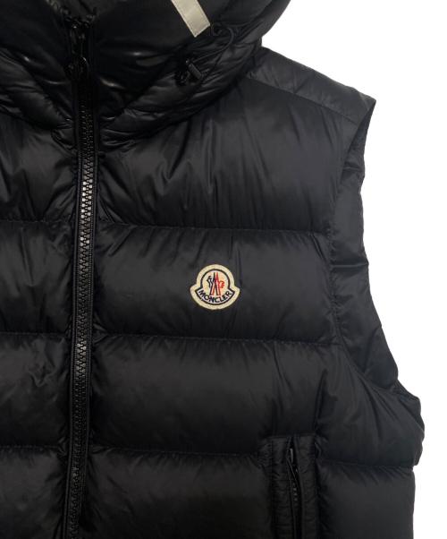 MONCLER（モンクレール）MONCLER (モンクレール) MONTREUIL/ダウンベスト ブラック サイズ:1の古着・服飾アイテム