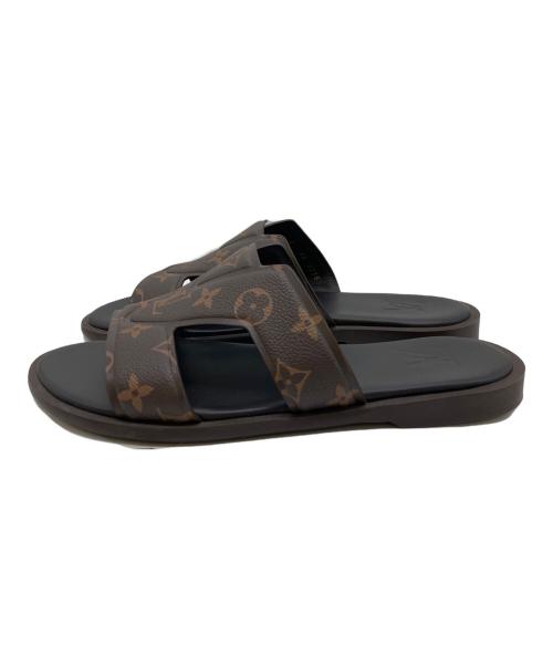 LOUIS VUITTON（ルイ ヴィトン）LOUIS VUITTON (ルイ ヴィトン) LVオアシス・ミュール 1ACRPT/2025年 ブラウン サイズ:5の古着・服飾アイテム