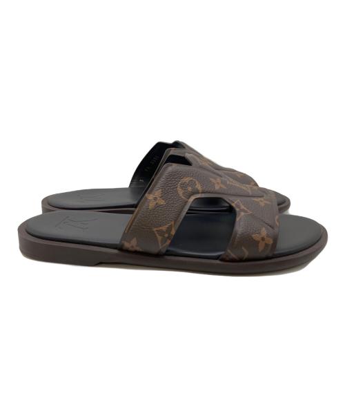 LOUIS VUITTON（ルイ ヴィトン）LOUIS VUITTON (ルイ ヴィトン) LVオアシス・ミュール 1ACRPT/2025年 ブラウン サイズ:5の古着・服飾アイテム